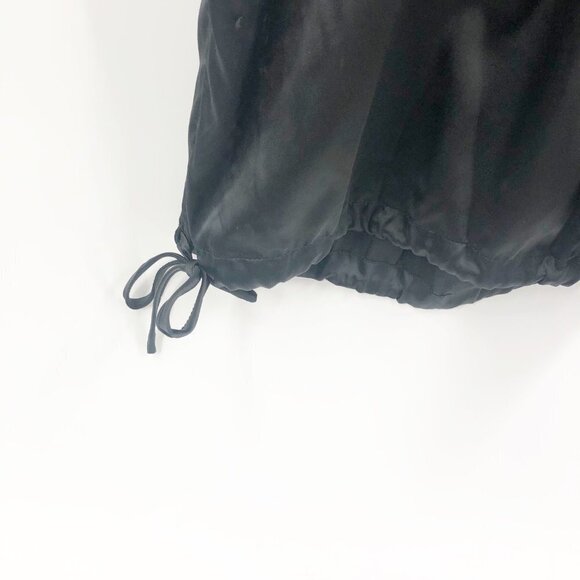 ✅ BEULAH BLACK ROMPER WITH RING DETAIL SIZE MEDIUM POCKETS - Picture 3 of 6